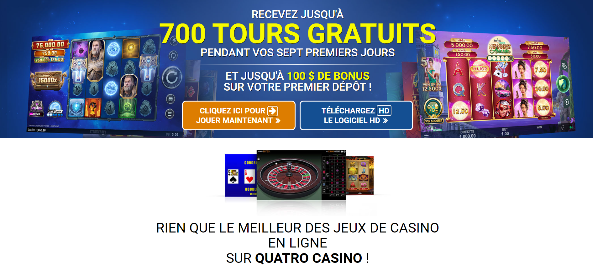 Quatro casino online