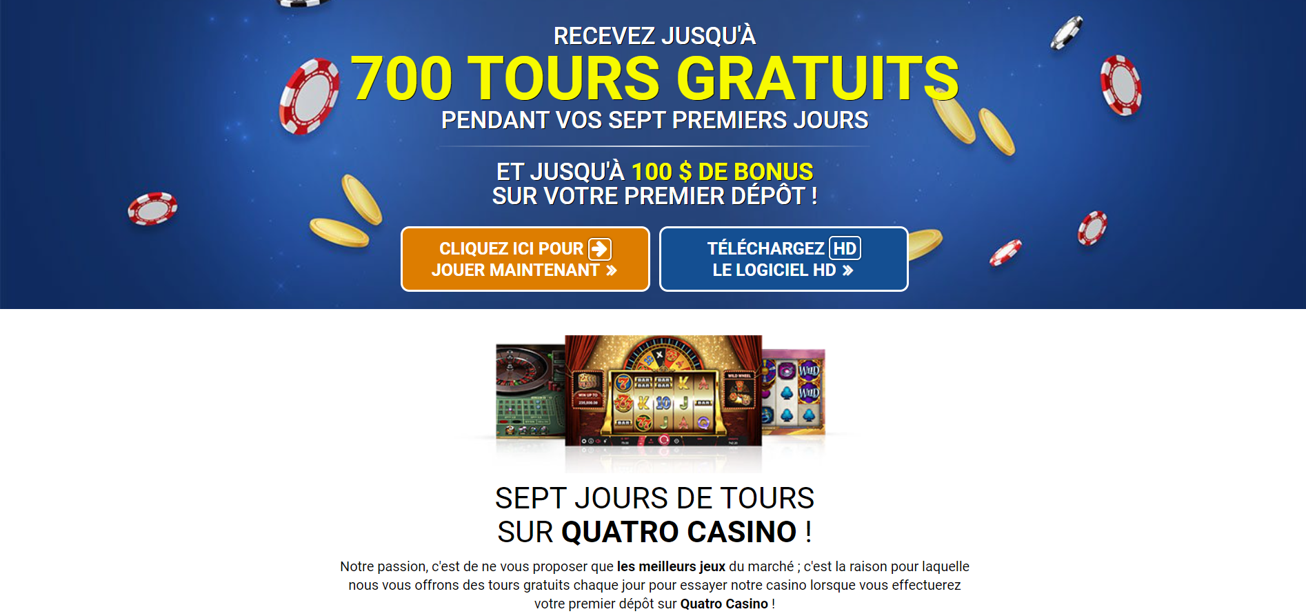 casino online Quatro